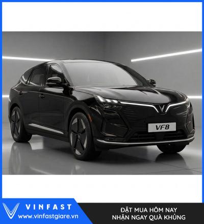 Vinfast VF8 2026 Màu Đen Thế Hệ Mới Bảng Giá Lăn Bánh Khuyến Mại