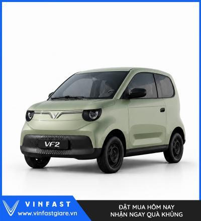 VinFast VF 2 Màu Xanh Rêu – Bảng Giá Lăn Bánh Khuyến Mại