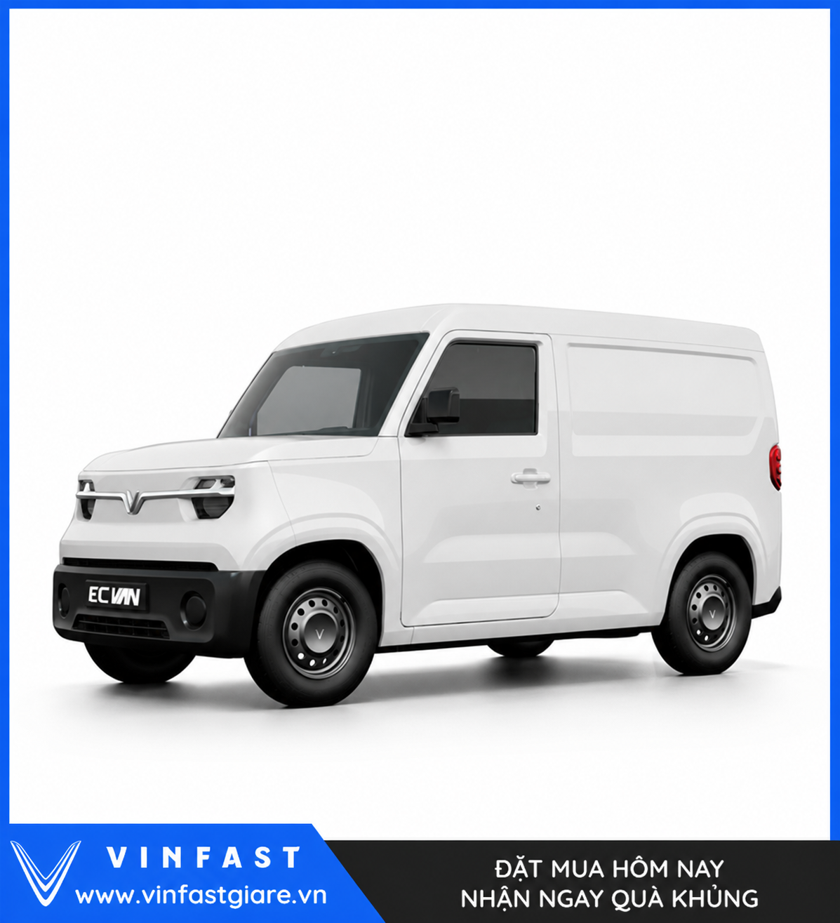 Vinfast EC Van Màu Trắng Giá Lăn Bánh Thông Số Tính Năng